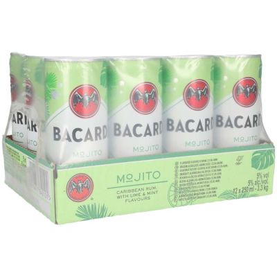 Bacardi Mojito tray 12 x 25 cl 