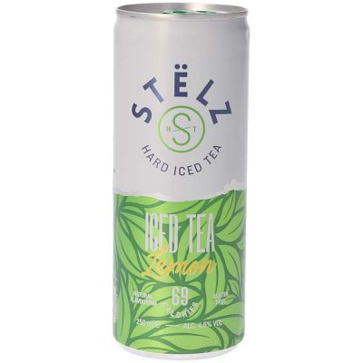 Stëlz Hard Seltzer Iced Tea Lemon 25 cl