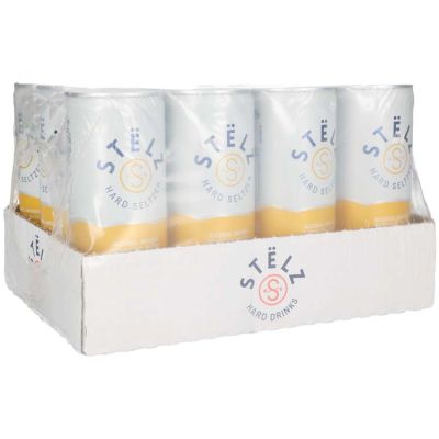 Stëlz Hard Seltzer Mango tray 12 x 25 cl