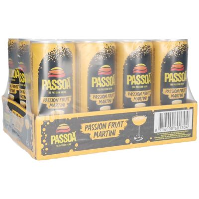 Passoa Passion Fruit Martini tray 12 x 25 cl 